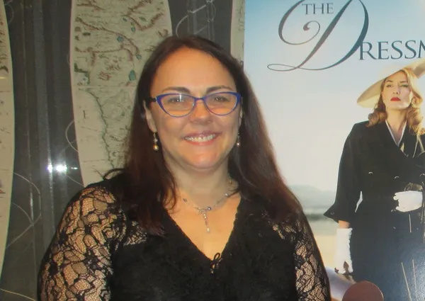 The Dressmaker director Jocelyn Moorhouse on Sophie Theallet: "I met her because we are both good friends with Rupert Everett."